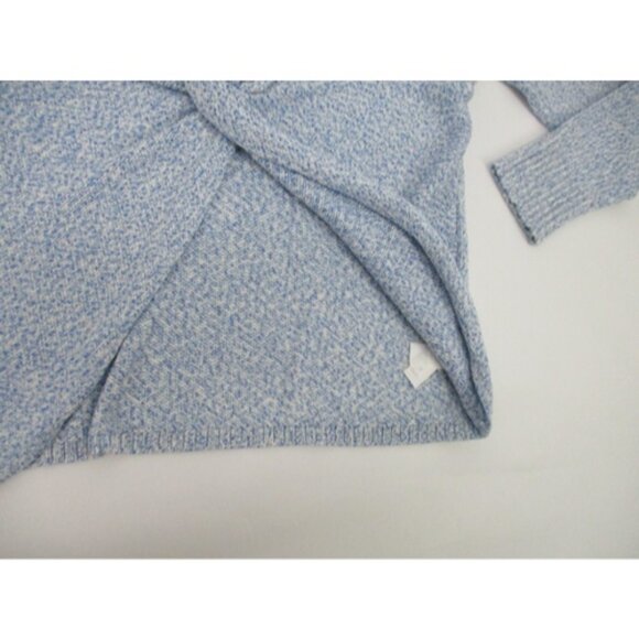 Loft Womens Sweater XL Light Blue Twist Back Sweater Ladies Open Back Knit New - Picture 15 of 16